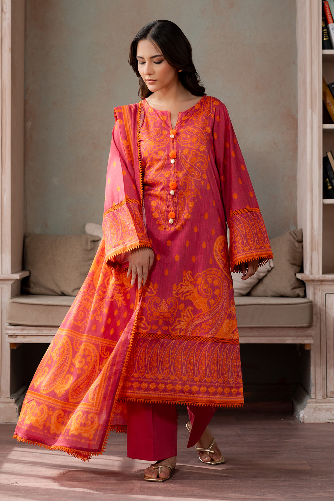 Shirt Shalwar Dupatta - 0697