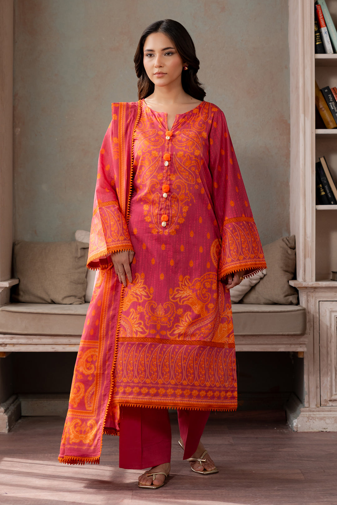 Shirt Shalwar Dupatta - 0697