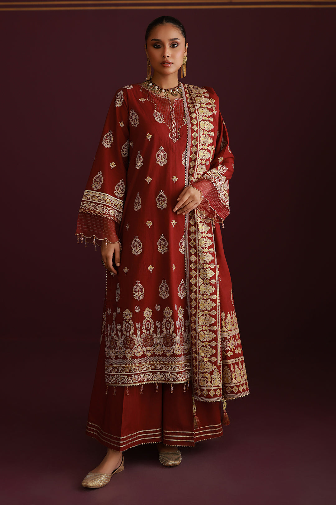 Shirt Shalwar Dupatta - 0704