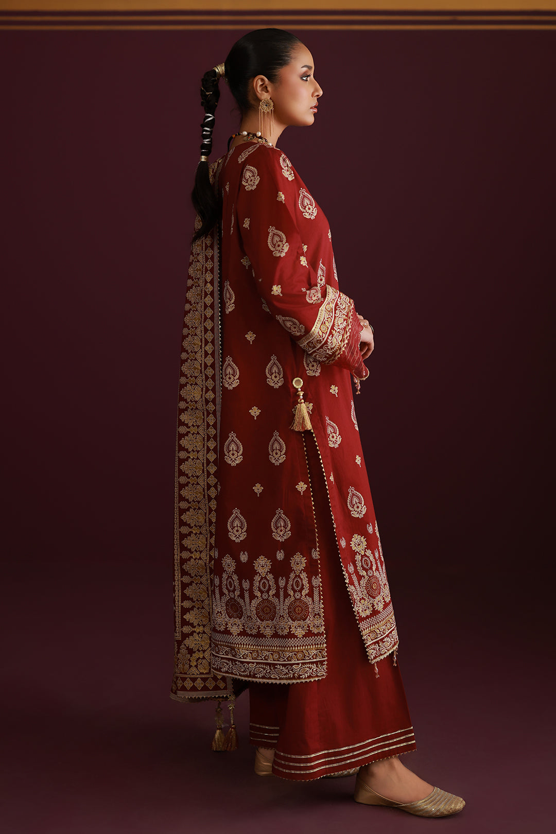 Shirt Shalwar Dupatta - 0704