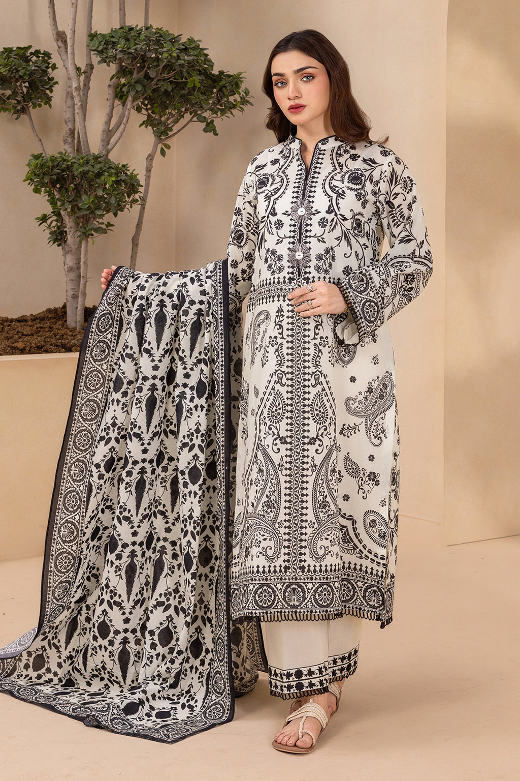 Shirt Shalwar Dupatta - 0745