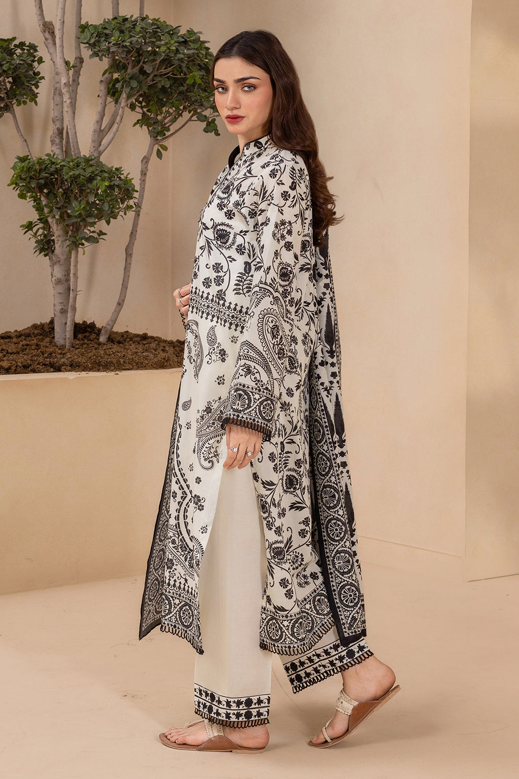Shirt Shalwar Dupatta - 0745