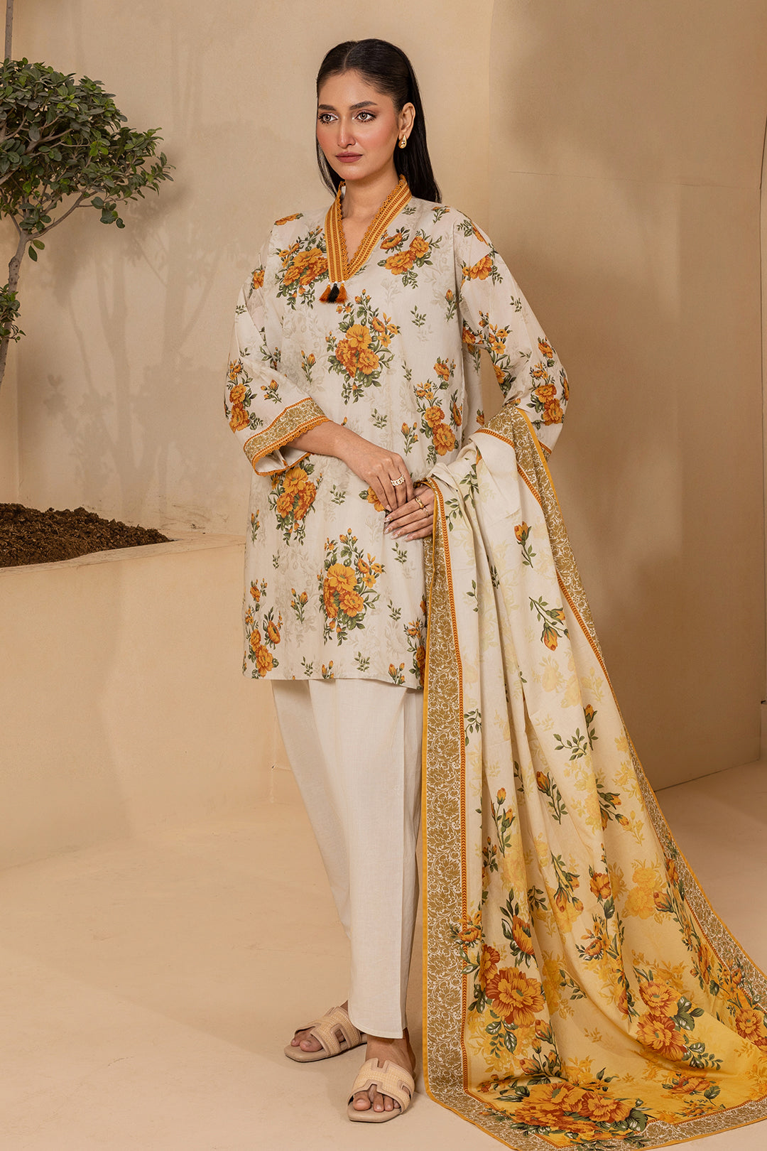 Shirt Shalwar Dupatta - 0747