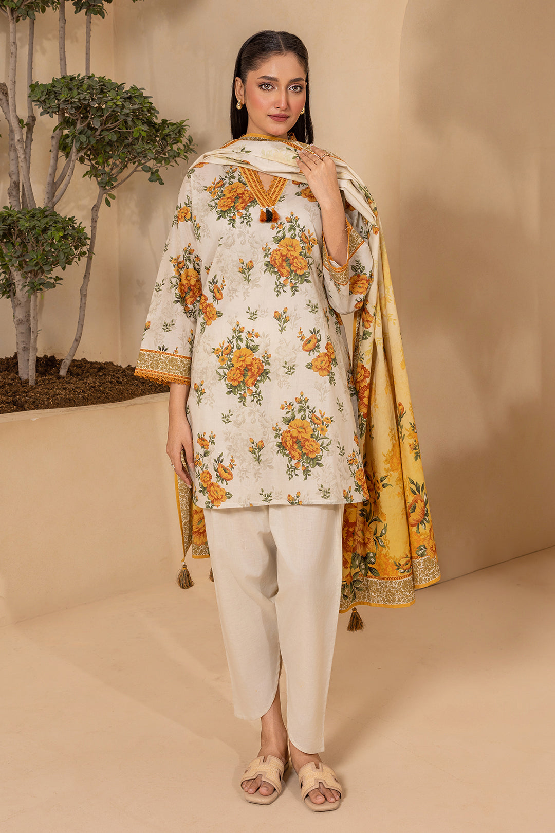 Shirt Shalwar Dupatta - 0747