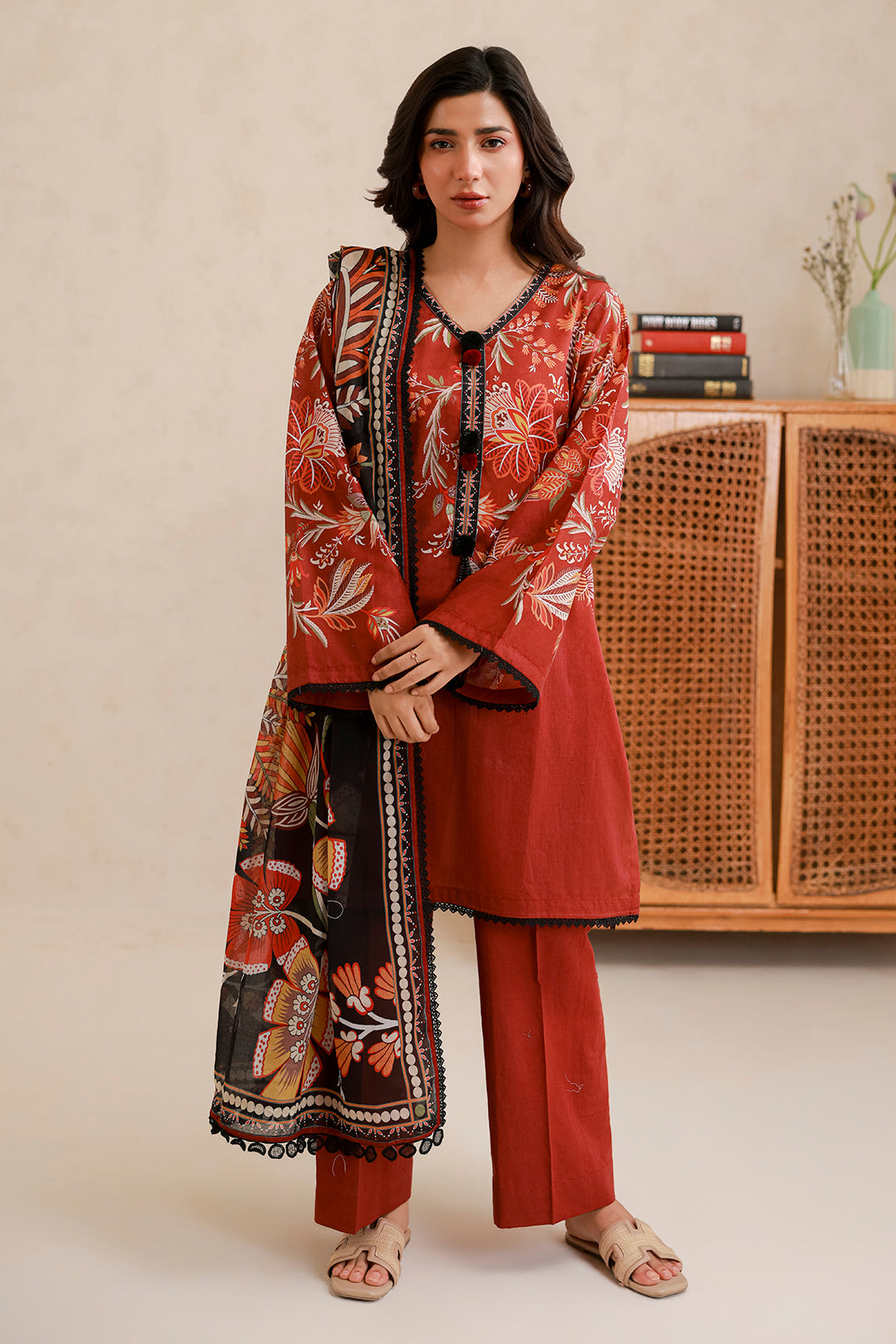 Shirt Shalwar Dupatta - 0750