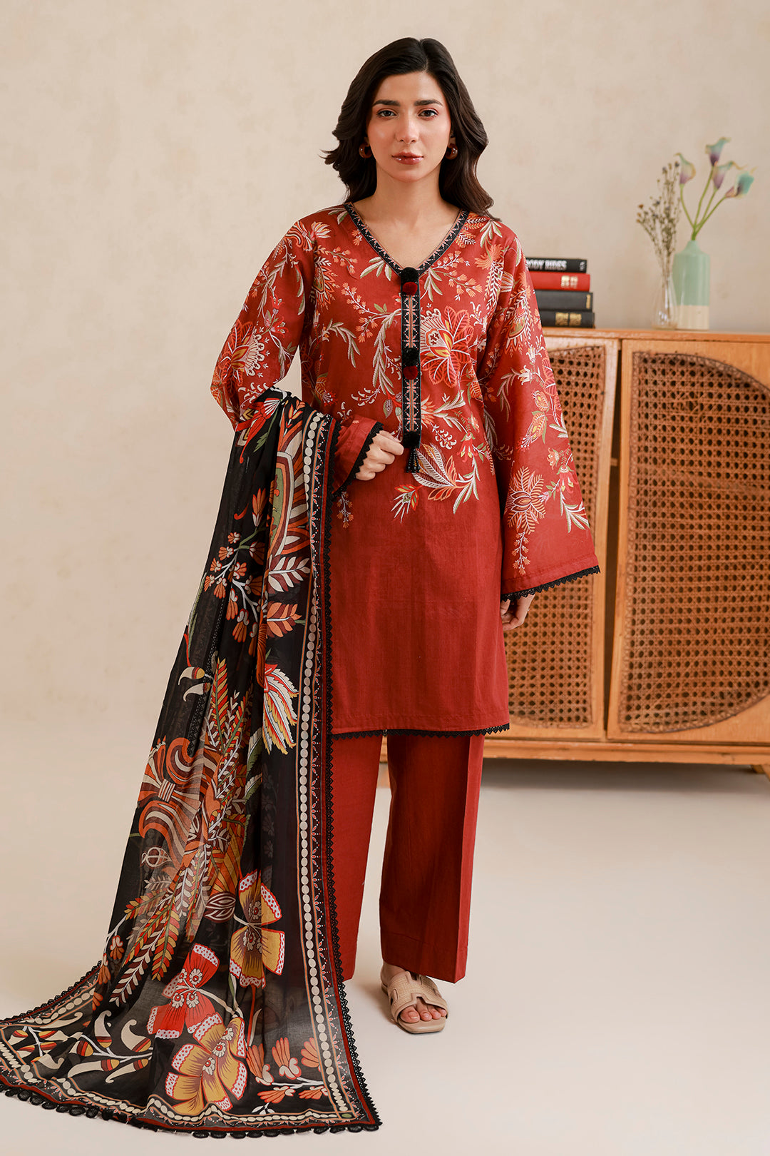 Shirt Shalwar Dupatta - 0750