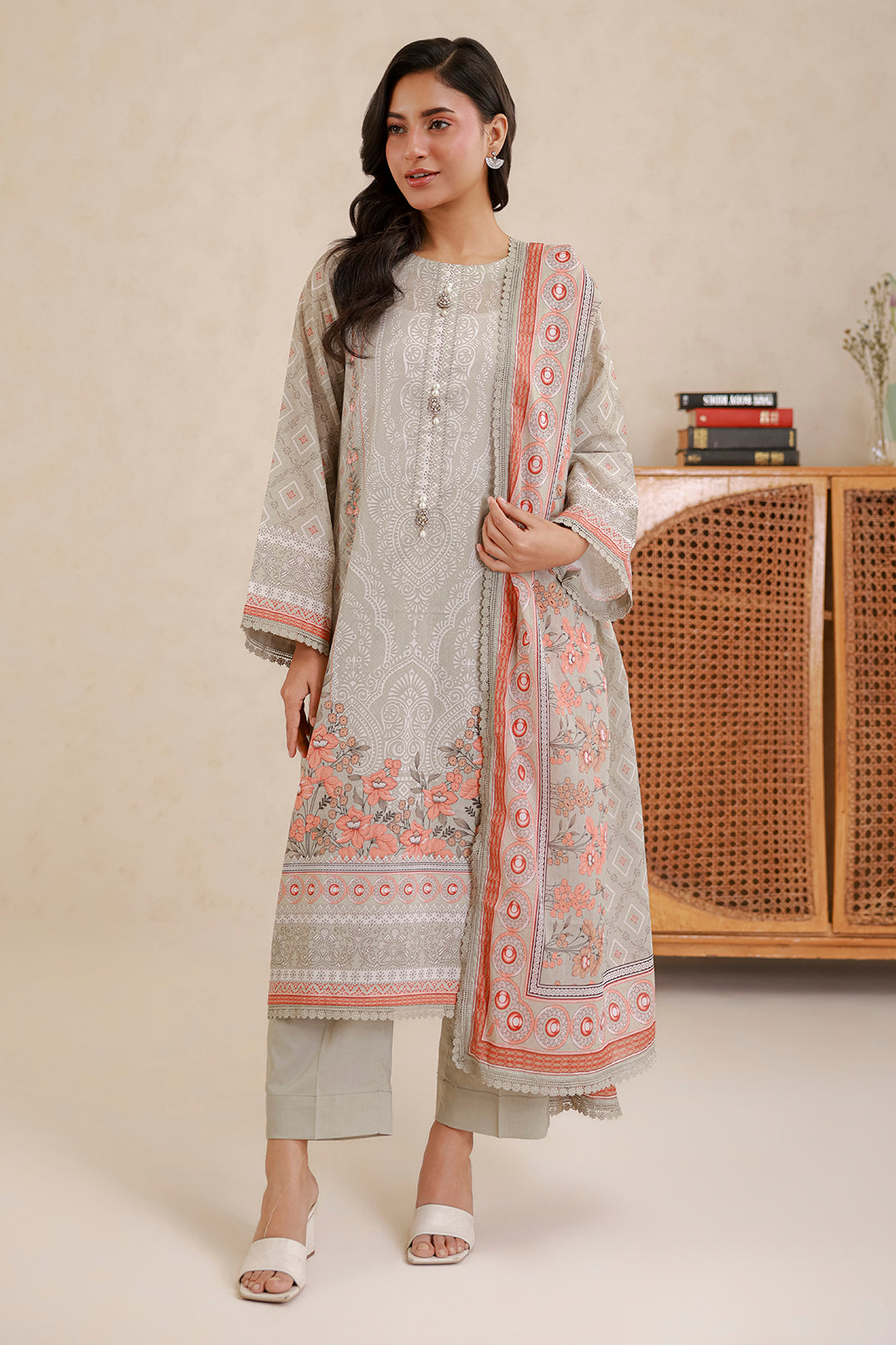Shirt Shalwar Dupatta - 0754