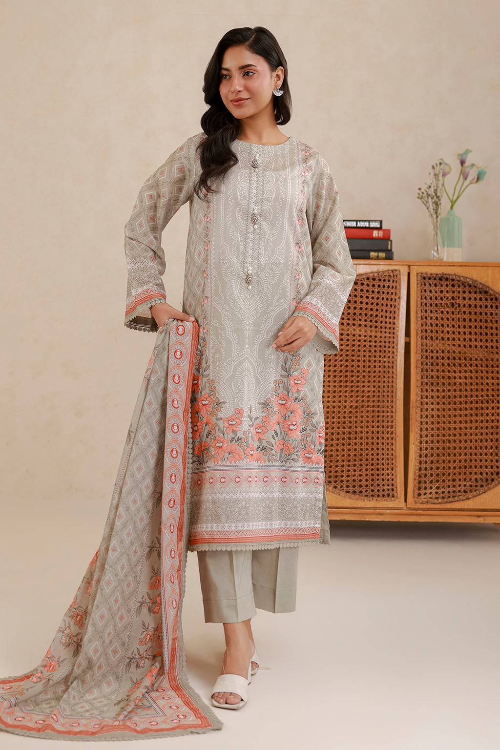 Shirt Shalwar Dupatta - 0754