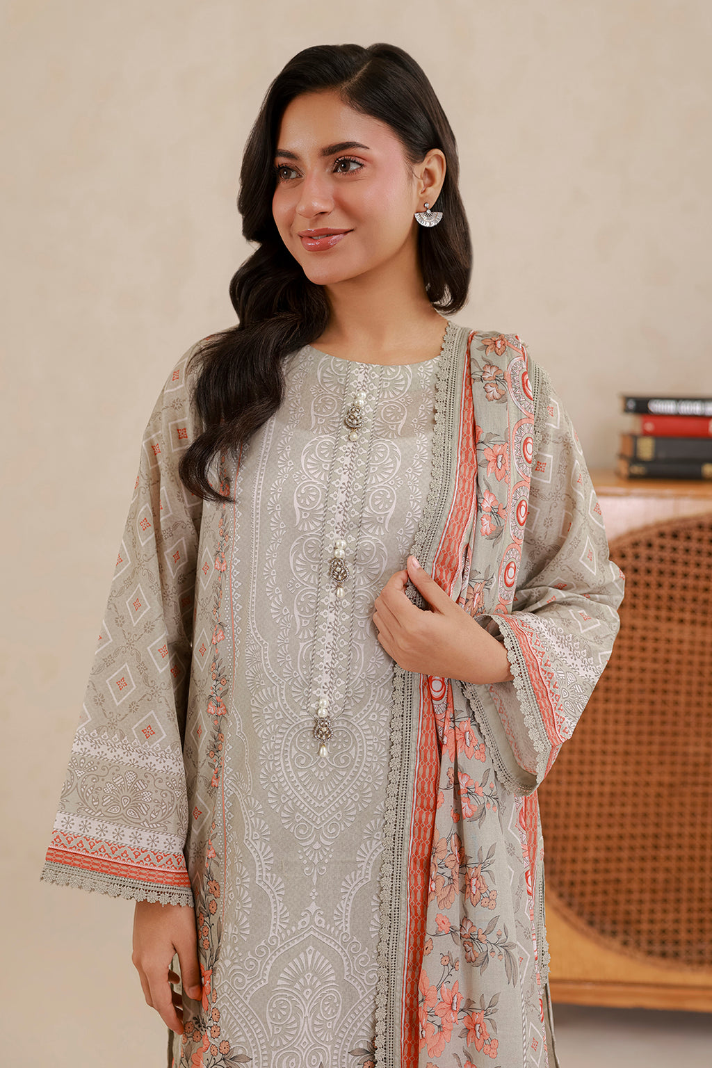 Shirt Shalwar Dupatta - 0754