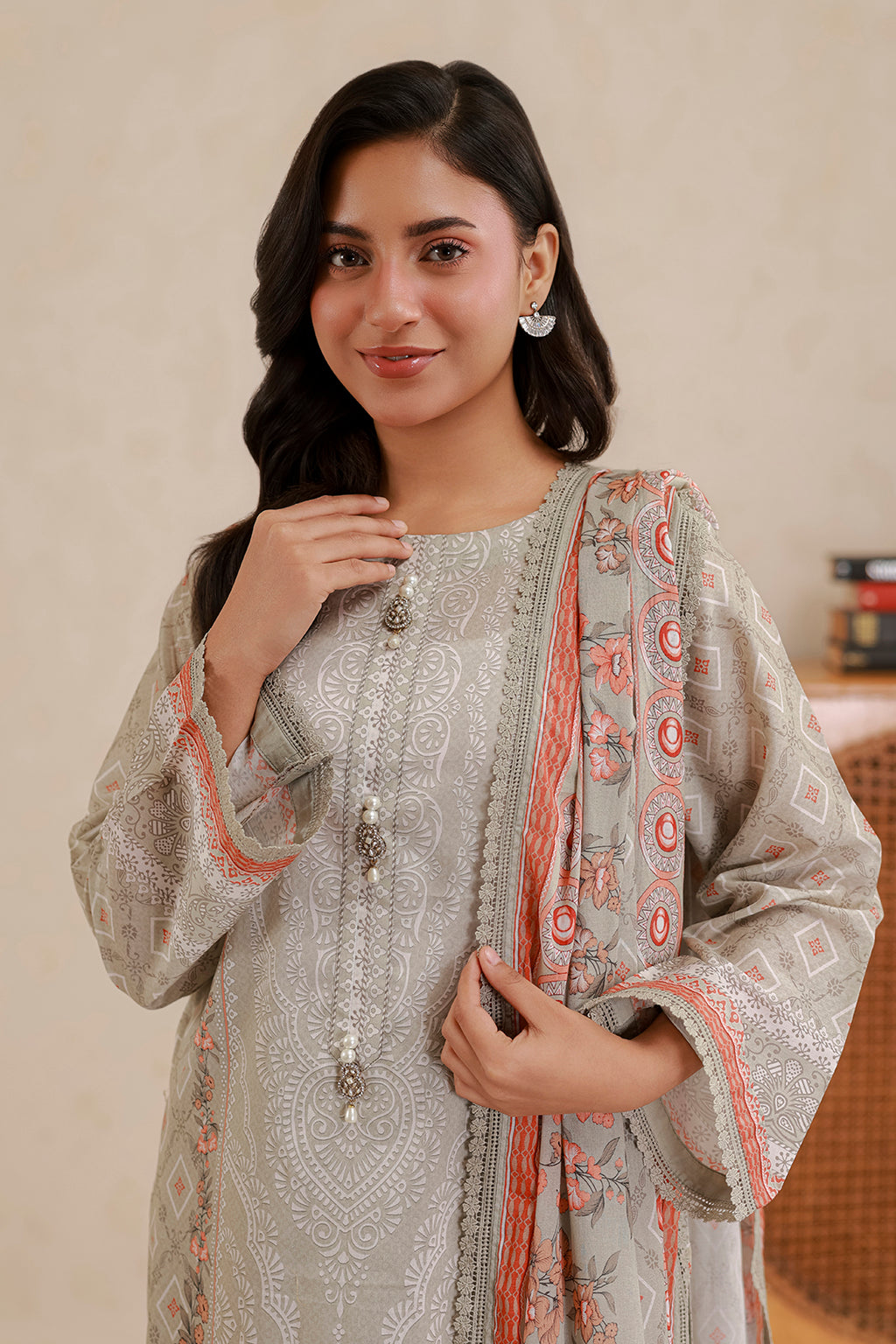 Shirt Shalwar Dupatta - 0754