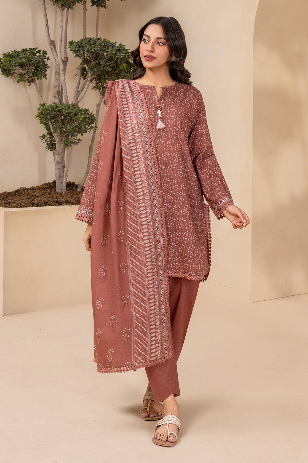 Shirt Shalwar Dupatta - 0755