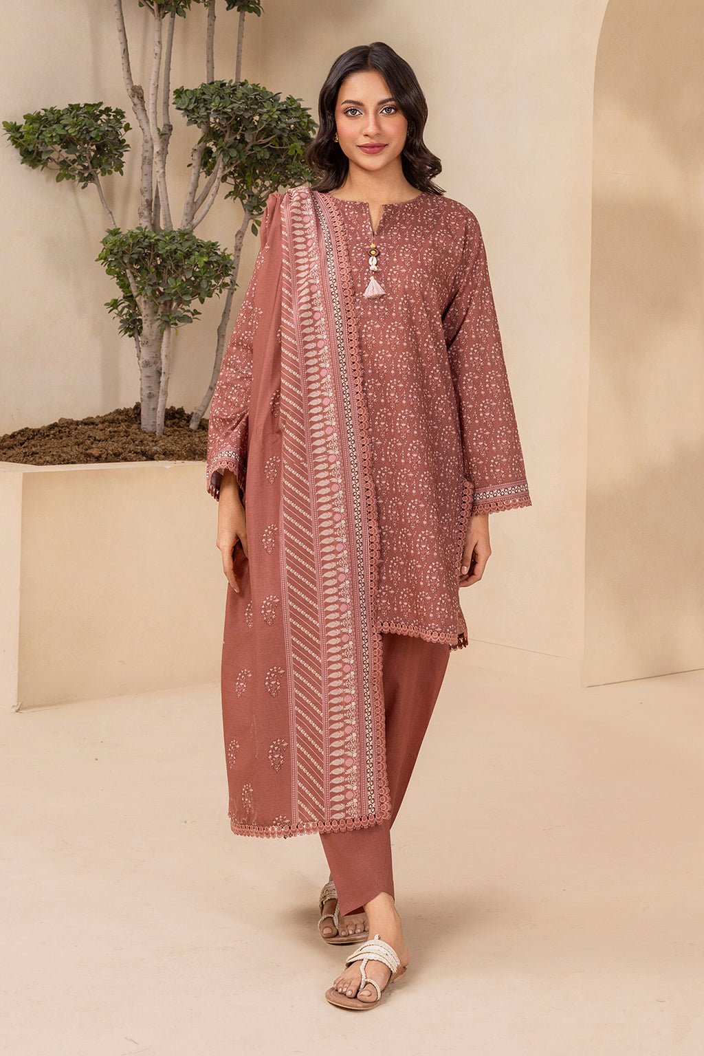 Shirt Shalwar Dupatta - 0755