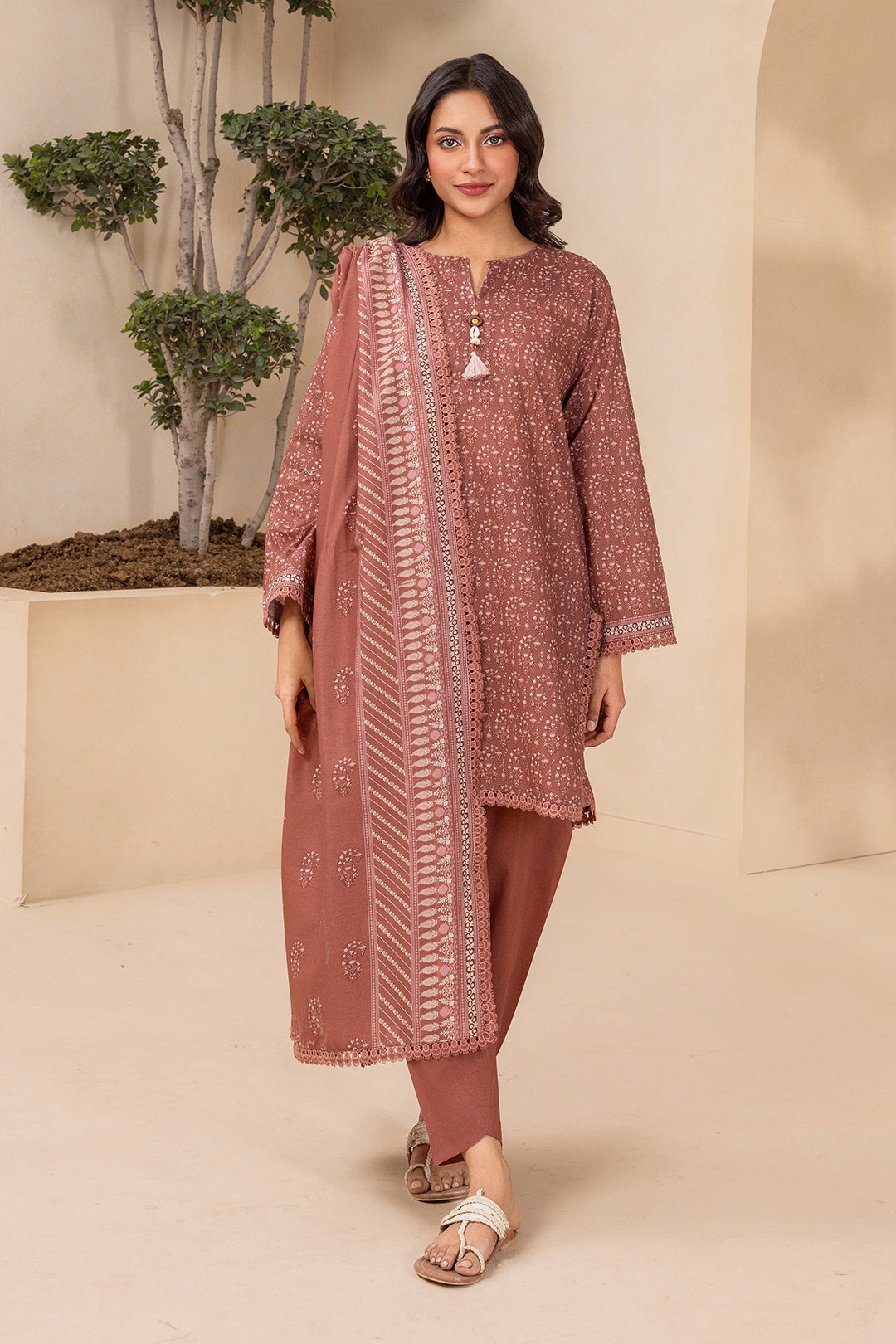 Shirt Shalwar Dupatta - 0755