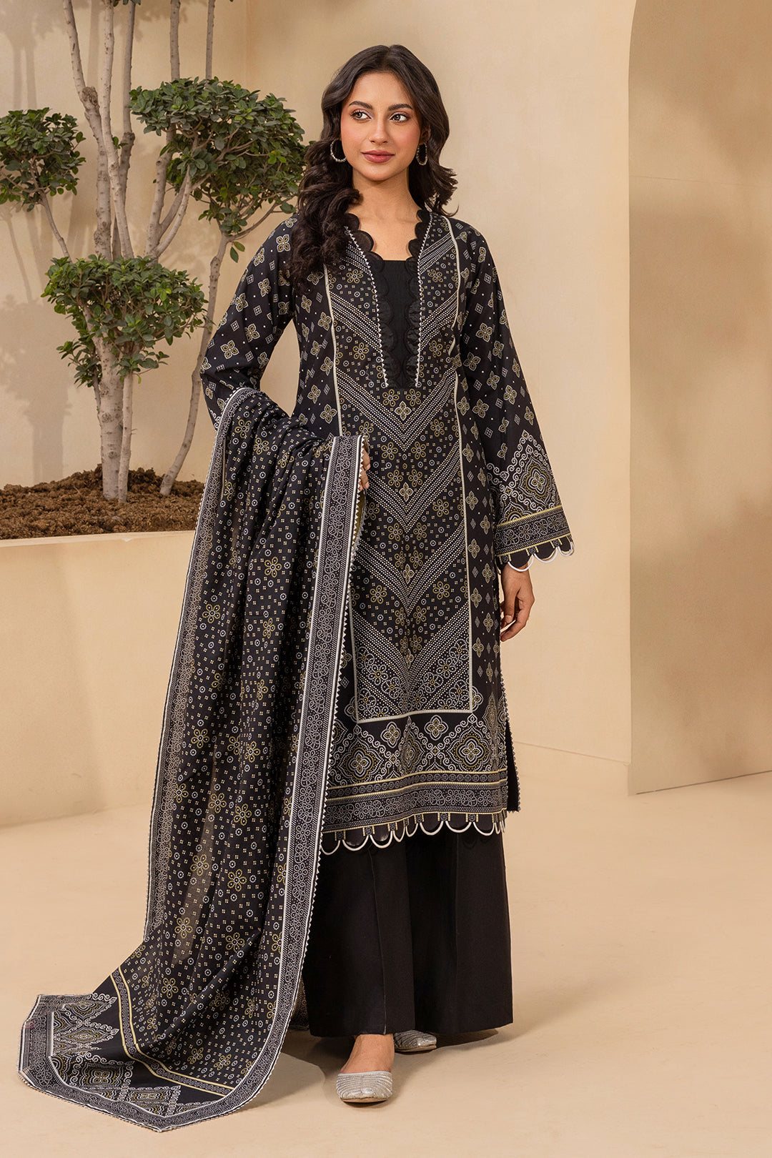 Shirt Shalwar Dupatta - 0757