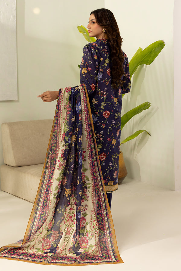 Navy blue Unstitched for Women