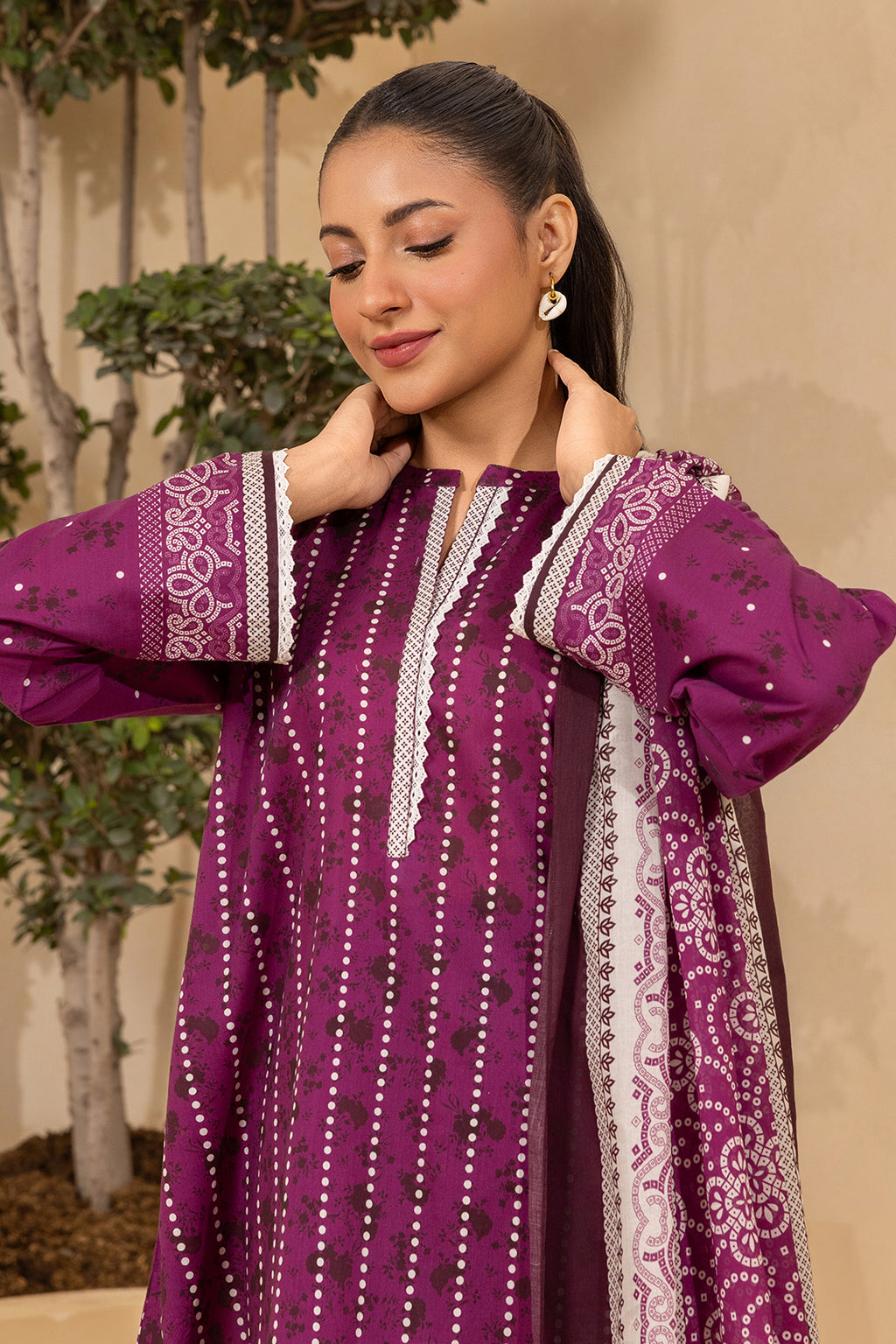 Shirt Shalwar Dupatta - 0761