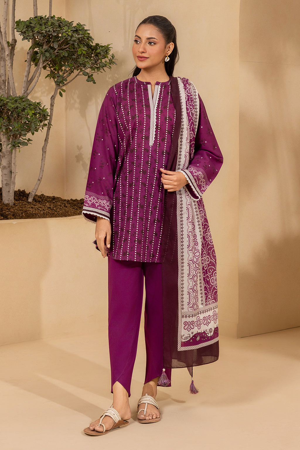 Shirt Shalwar Dupatta - 0761