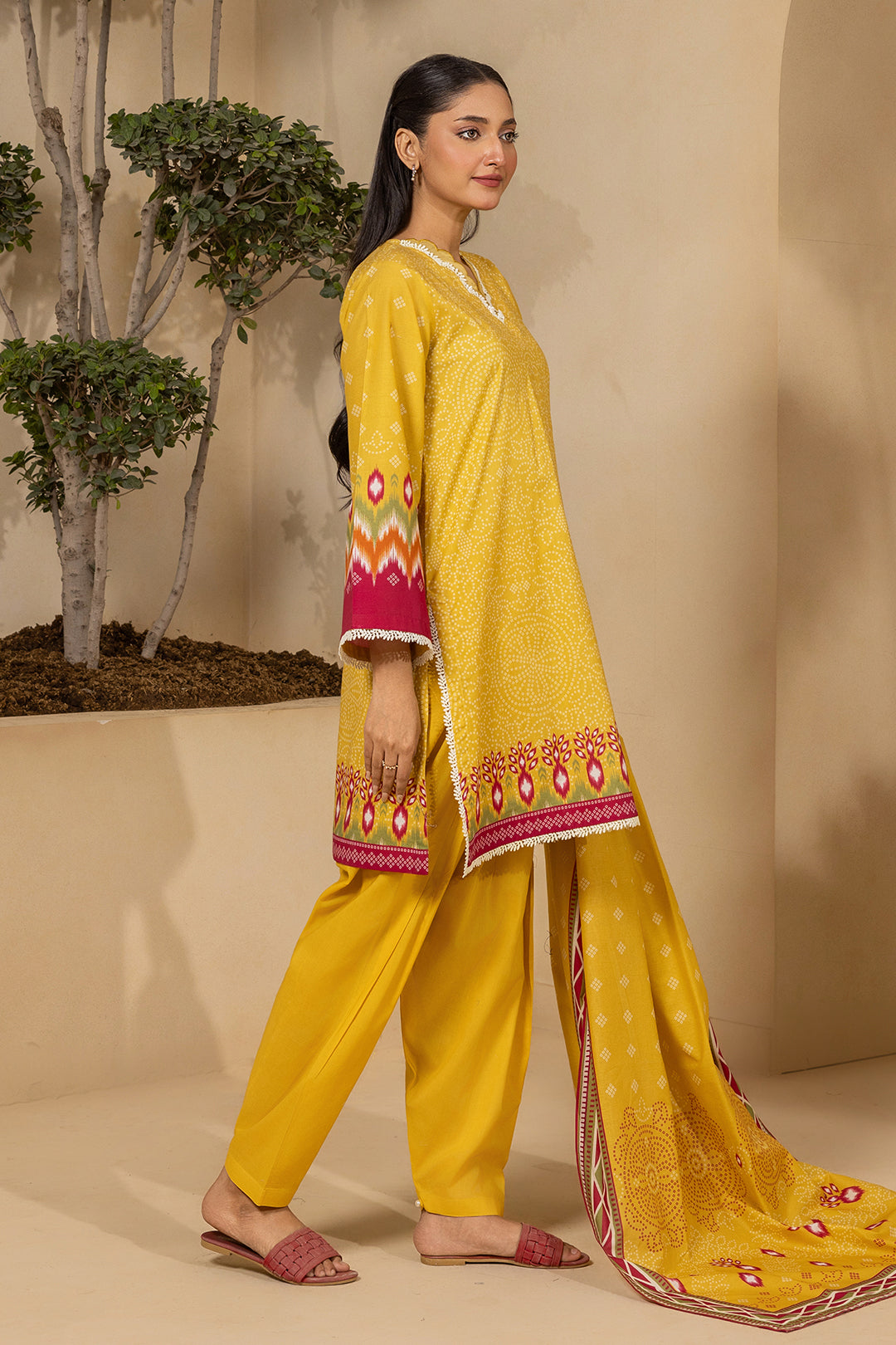 Shirt Shalwar Dupatta - 0763
