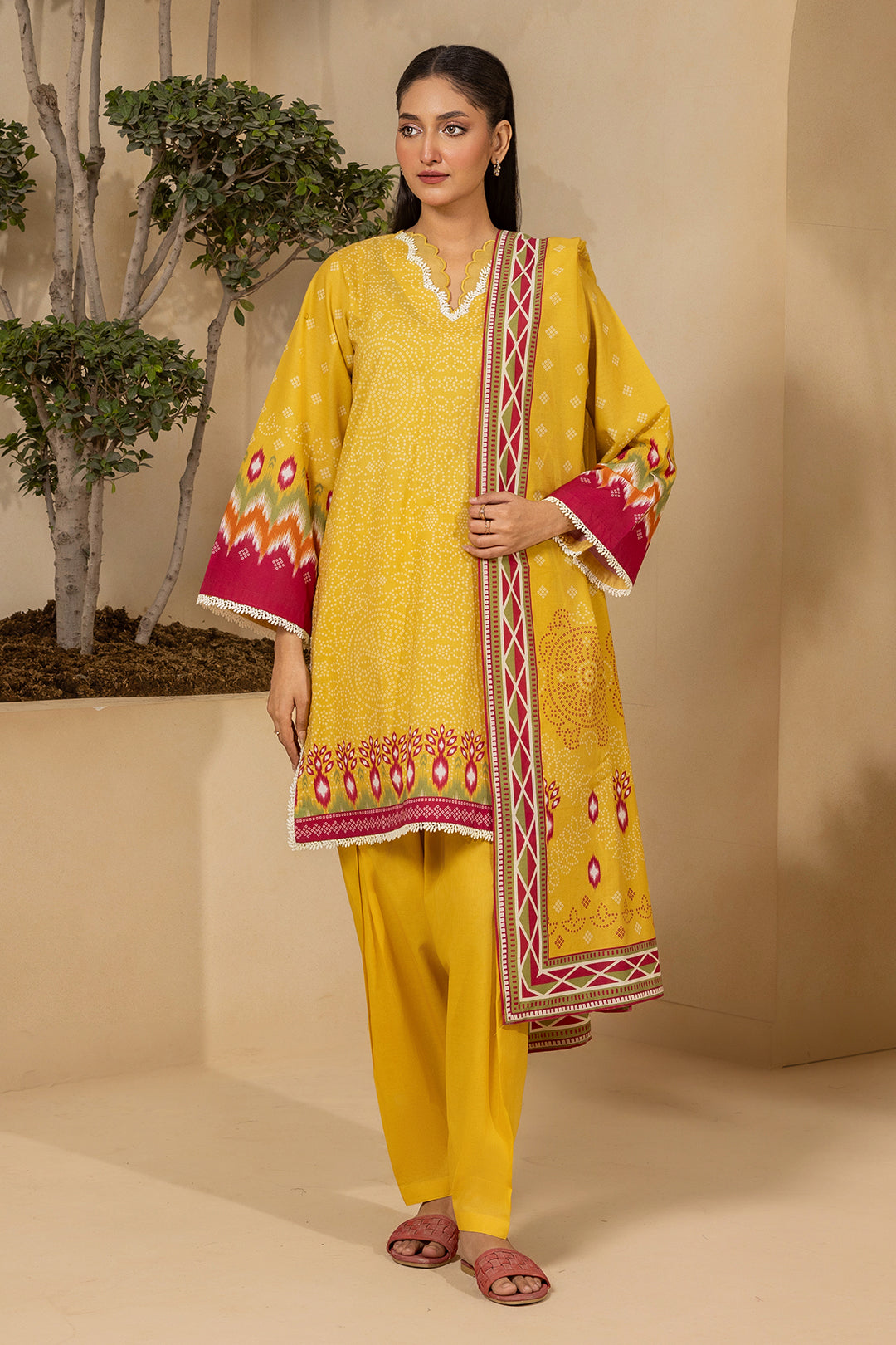 Shirt Shalwar Dupatta - 0763