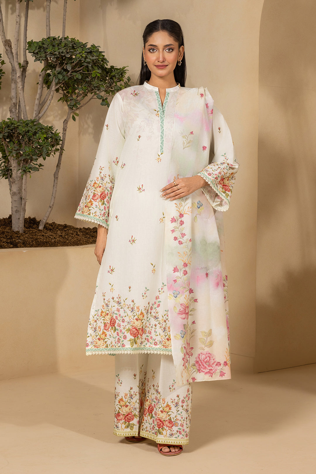 Shirt Shalwar Dupatta - 0767