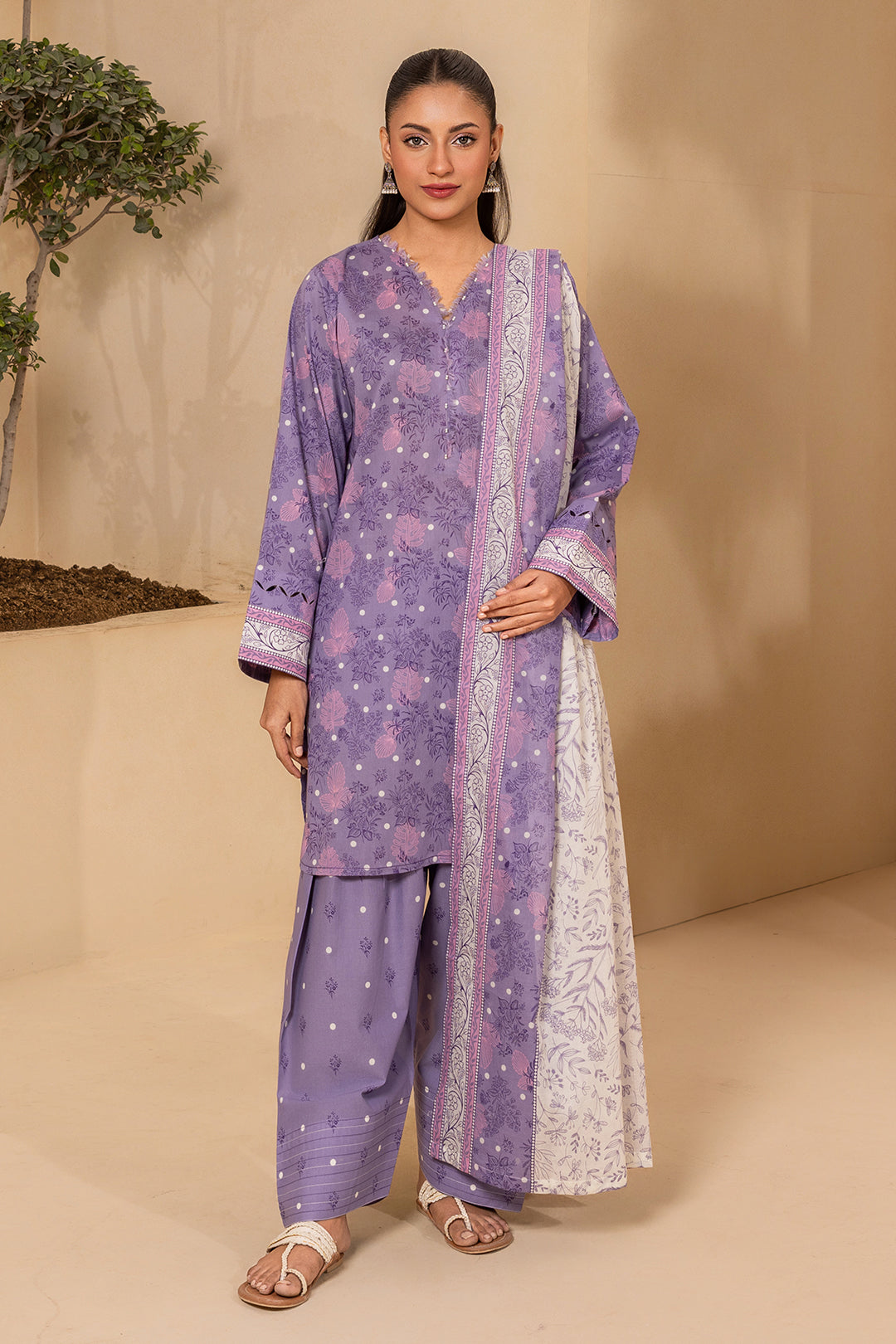 Shirt Shalwar Dupatta - 0768