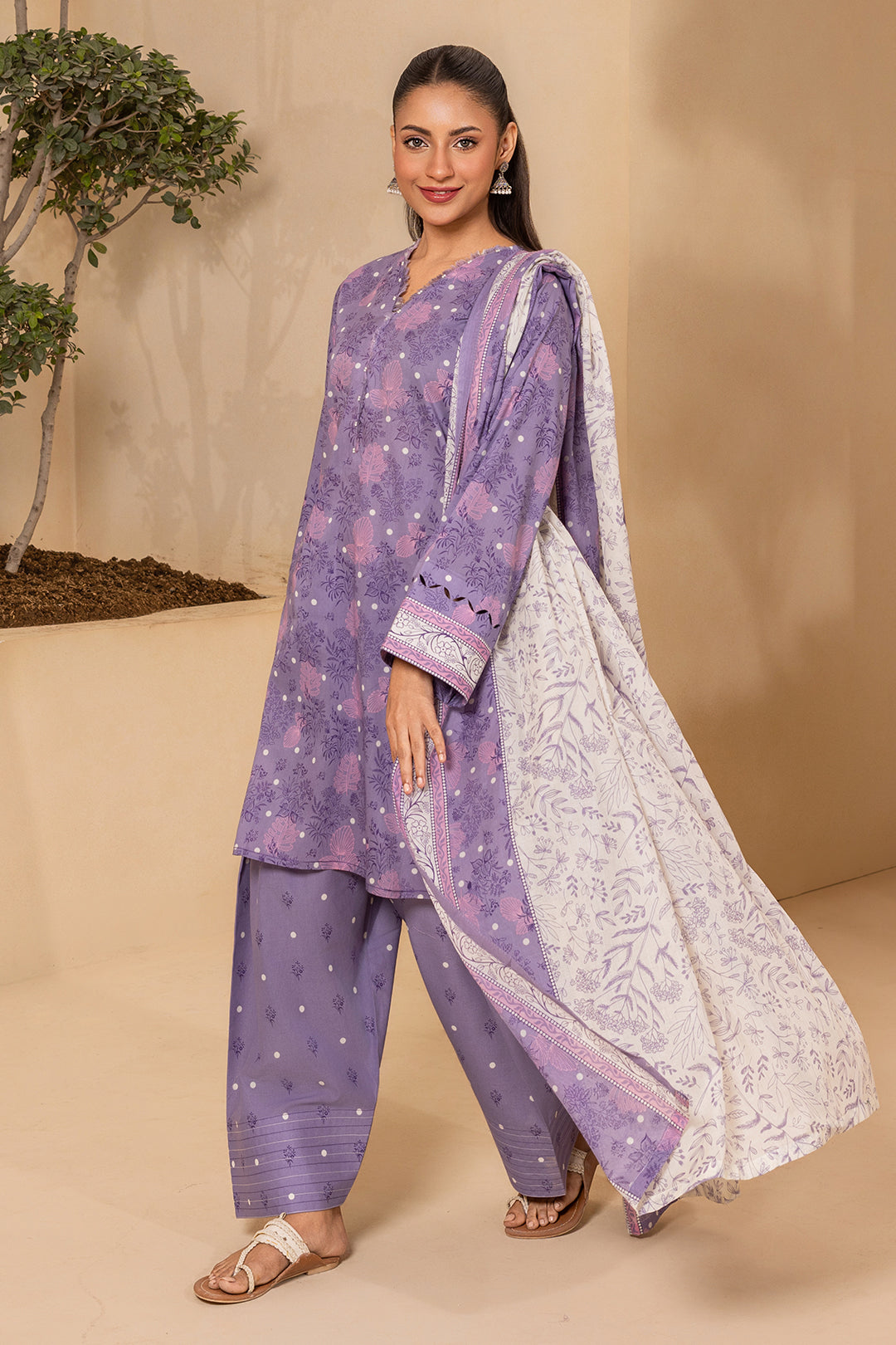 Shirt Shalwar Dupatta - 0768