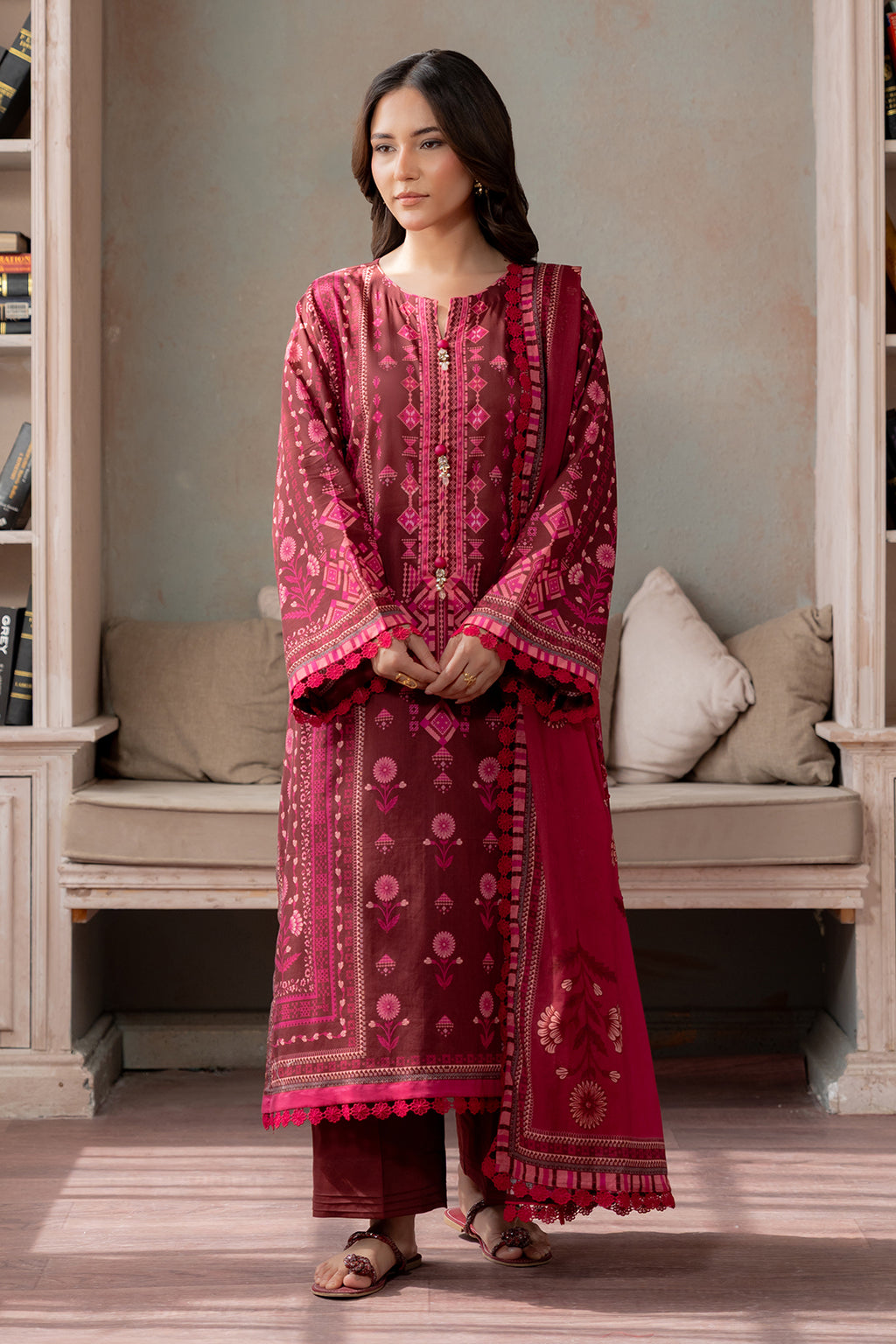 Shirt Shalwar Dupatta - 0771