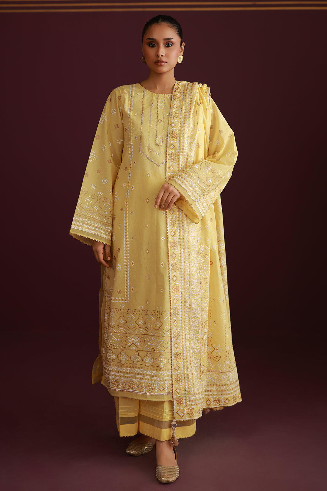 Shirt Shalwar Dupatta - 0772