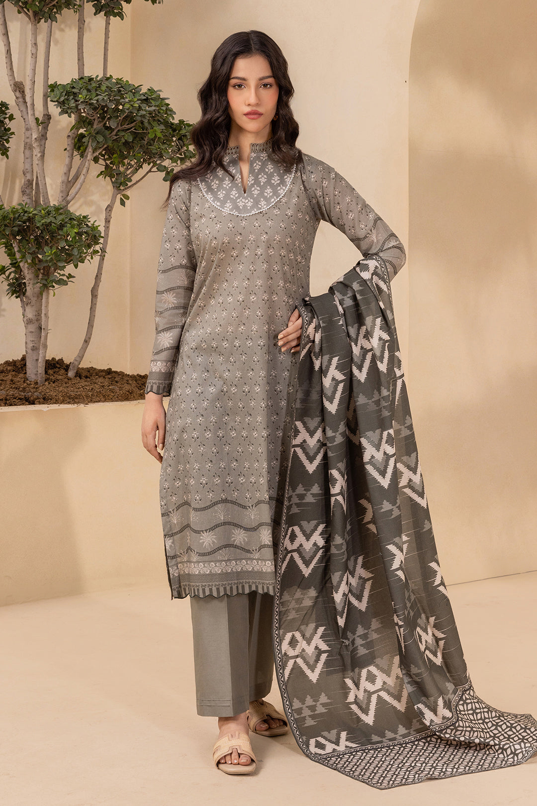 Shirt Shalwar Dupatta - 0775