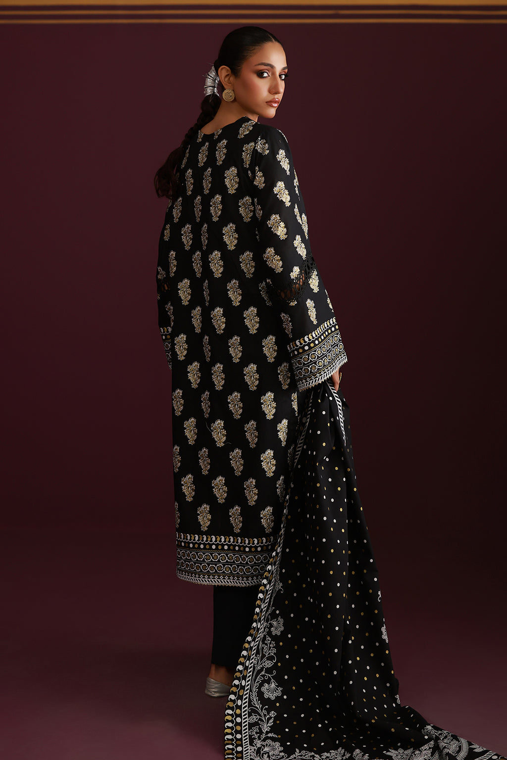 Shirt Shalwar Dupatta - 0776
