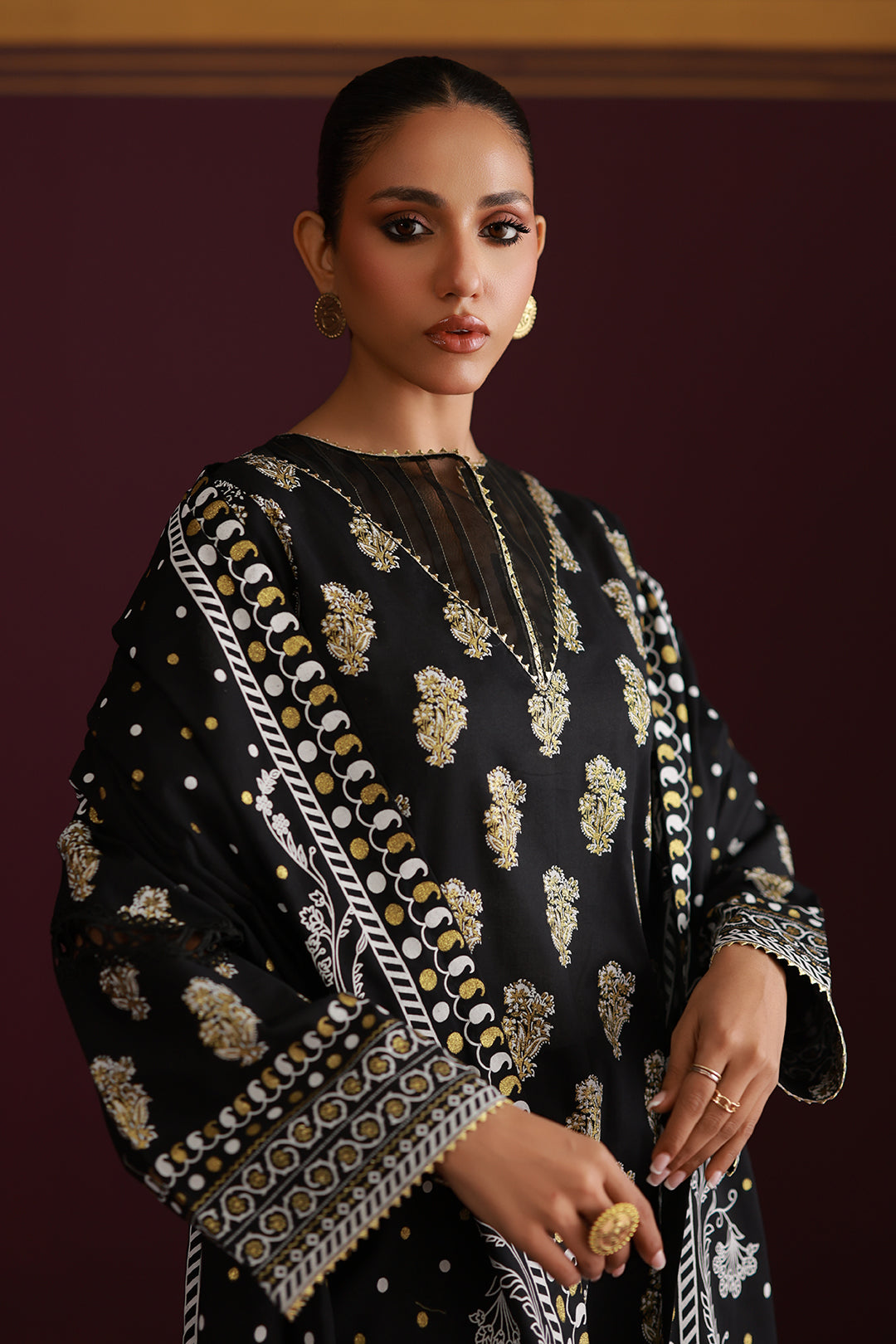 Shirt Shalwar Dupatta - 0776
