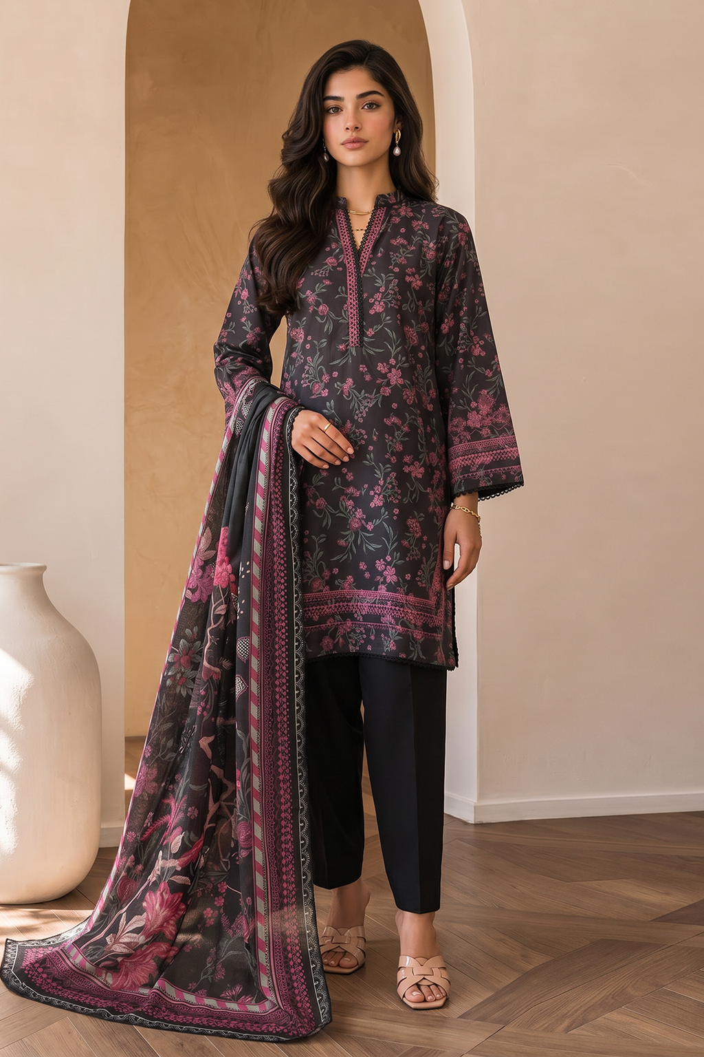 Shirt Shalwar Dupatta - 0816