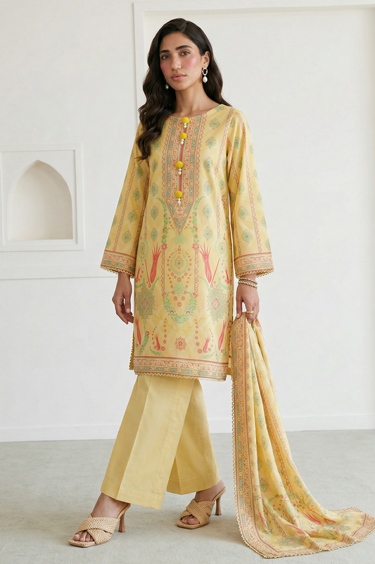 Shirt Shalwar Dupatta - 0817