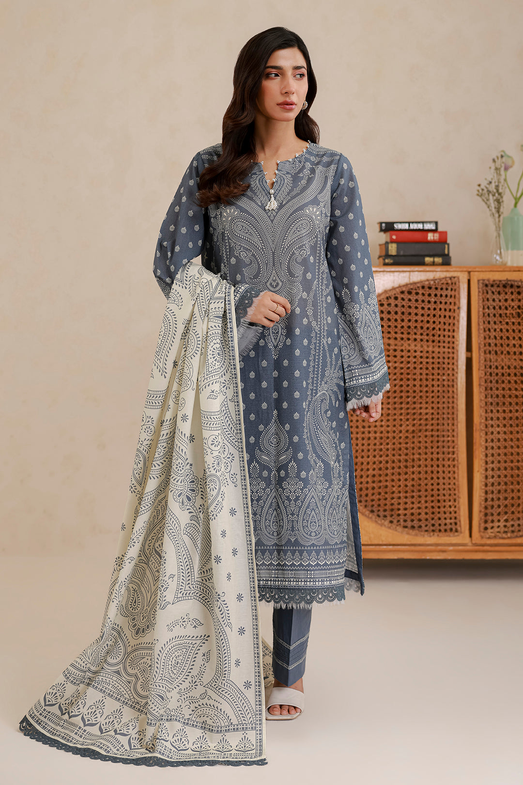Shirt Shalwar Dupatta - 0833