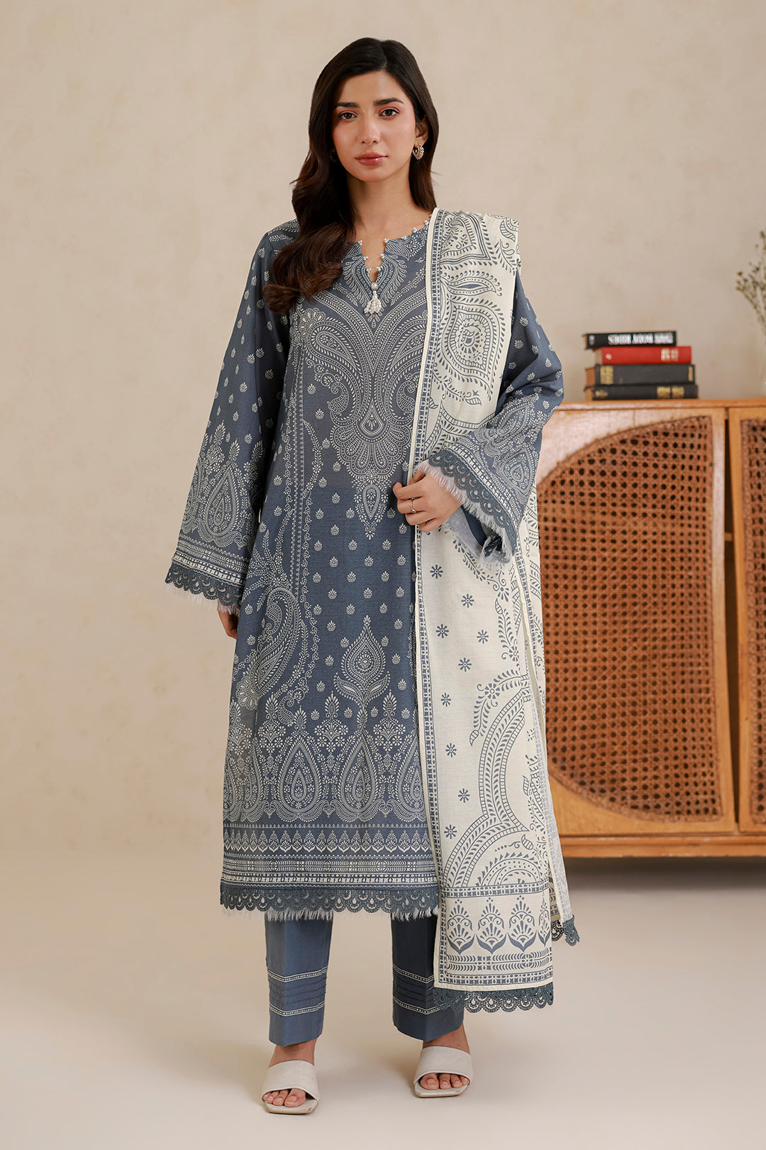 Shirt Shalwar Dupatta - 0833