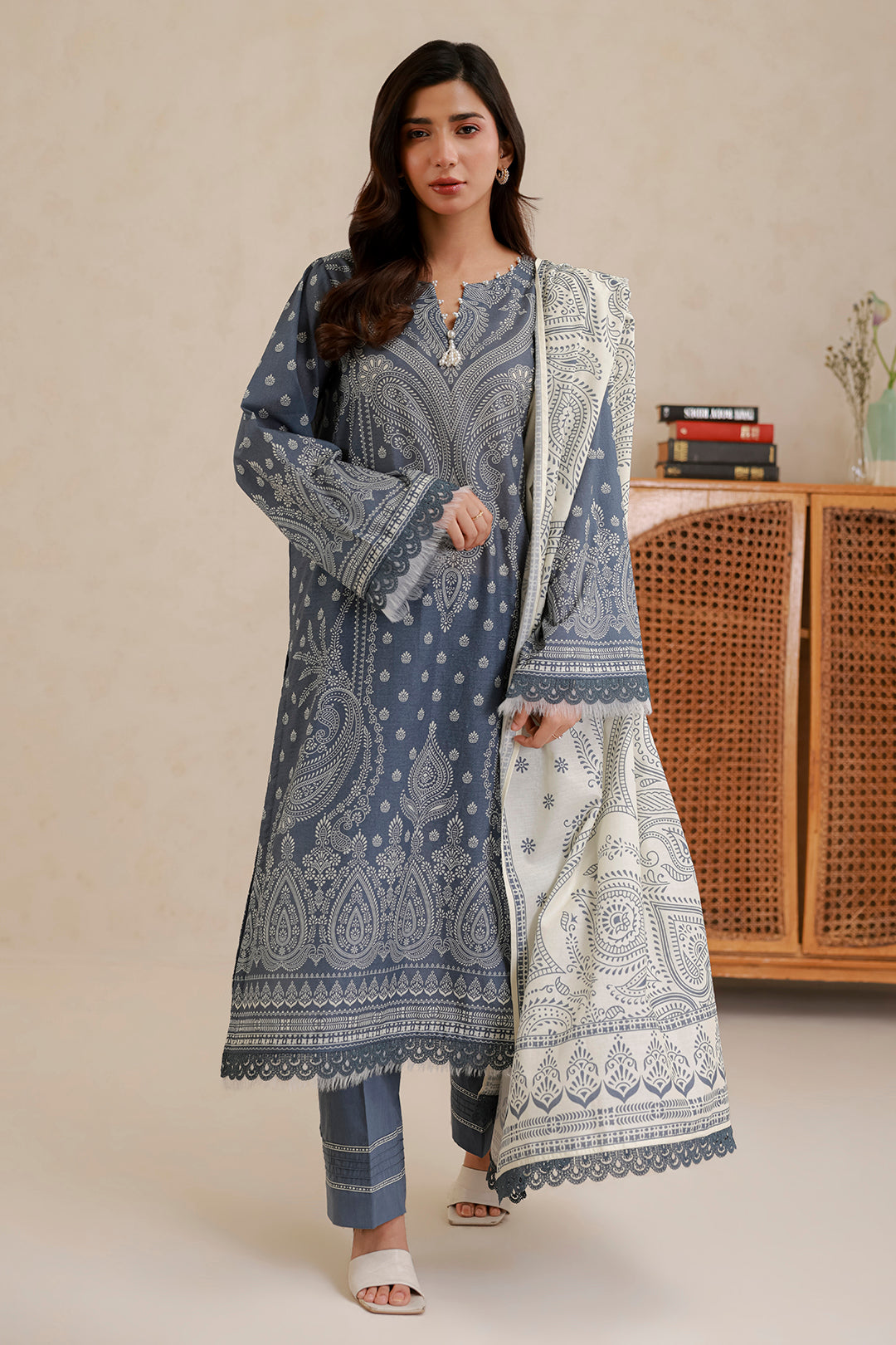 Shirt Shalwar Dupatta - 0833