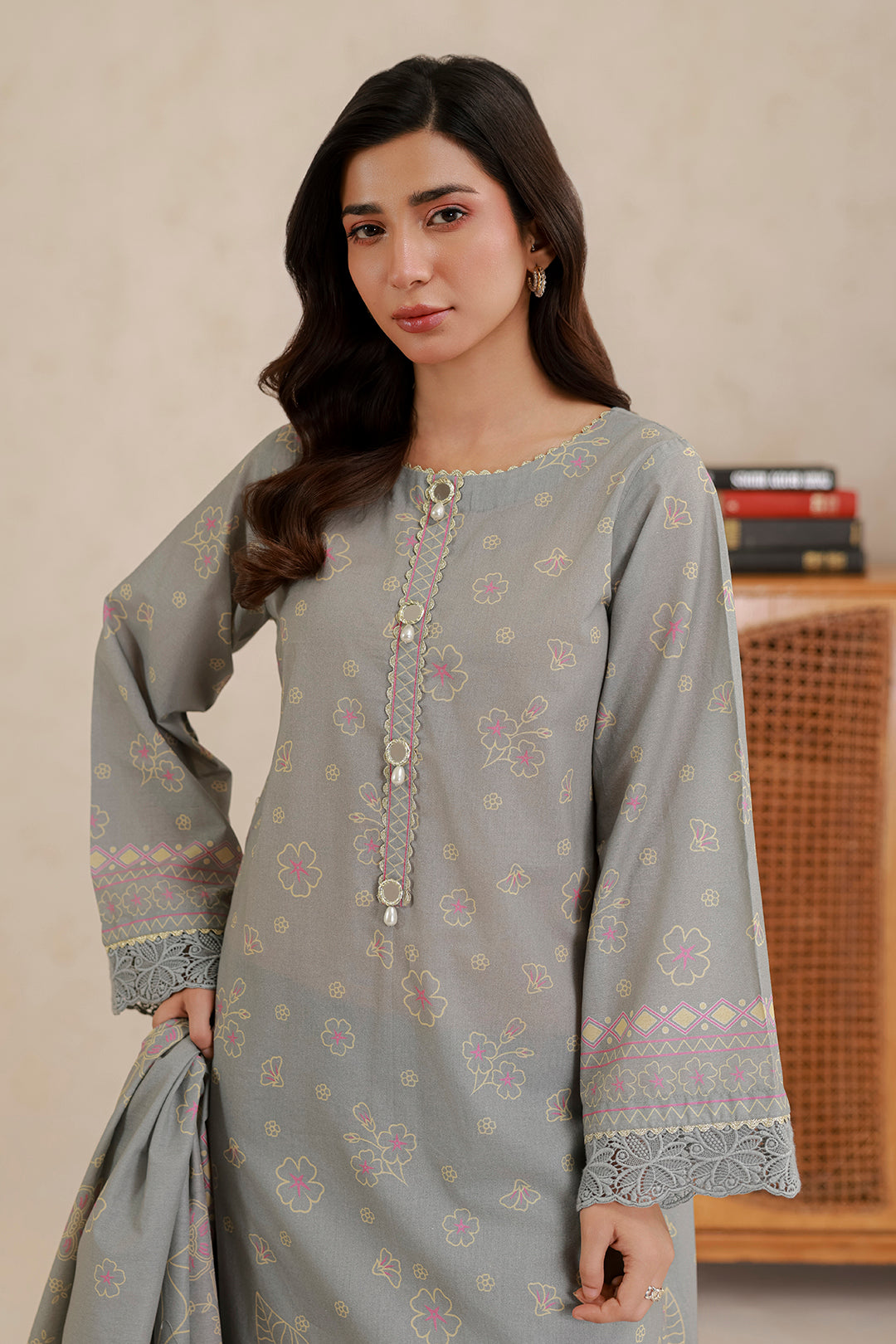 Shirt Shalwar Dupatta - 0835