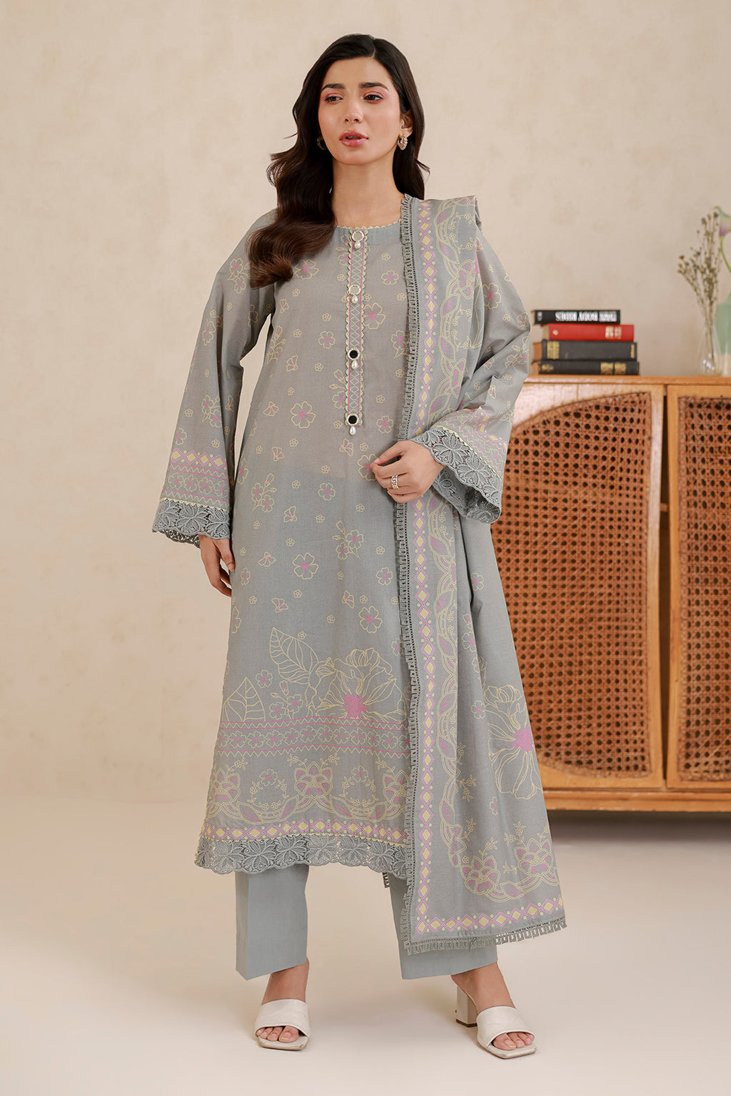 Shirt Shalwar Dupatta - 0835