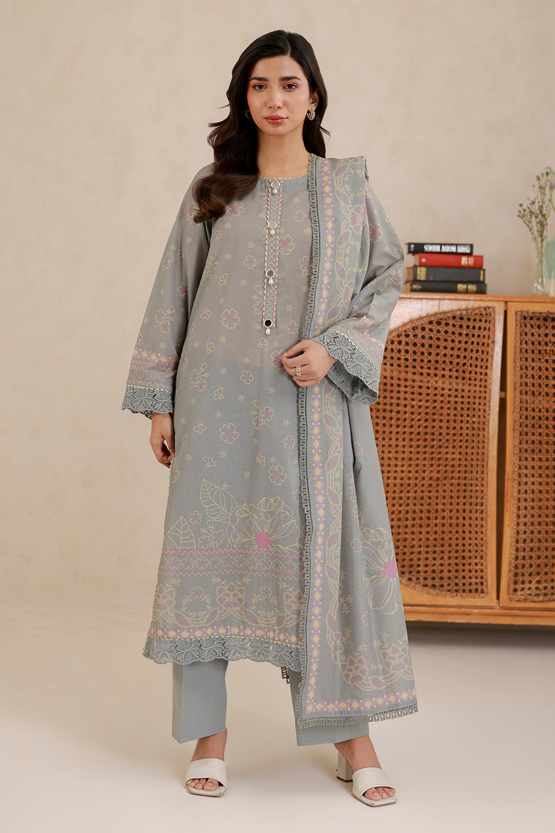 Shirt Shalwar Dupatta - 0835