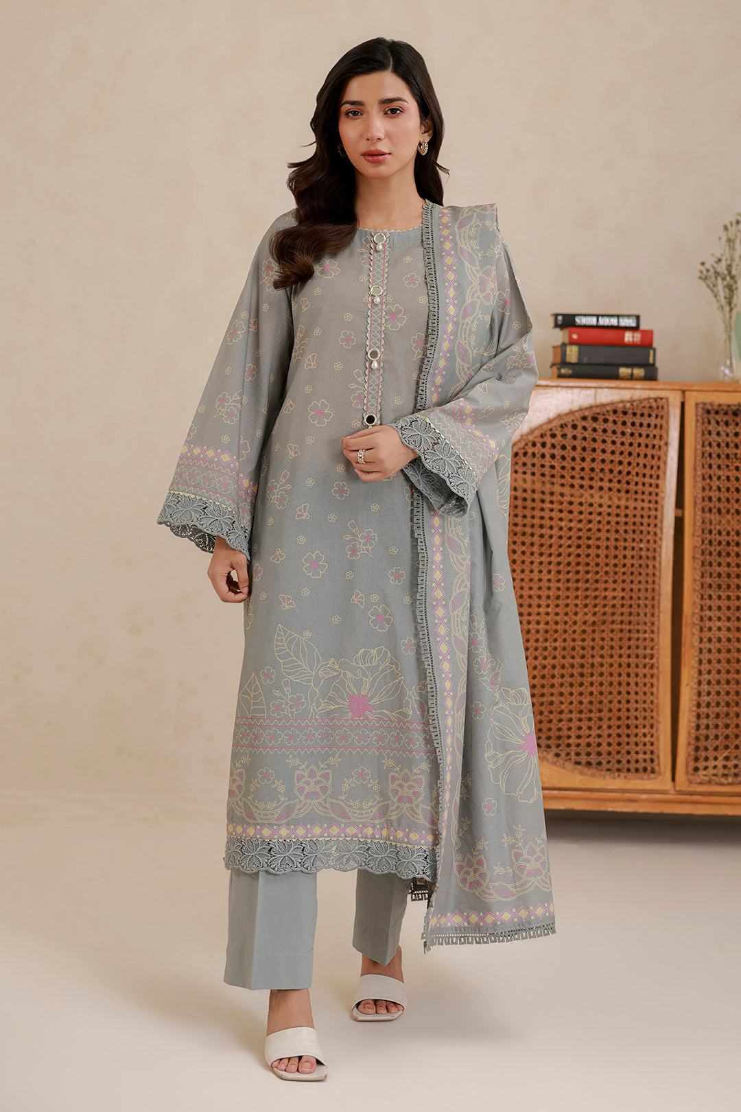 Shirt Shalwar Dupatta - 0835