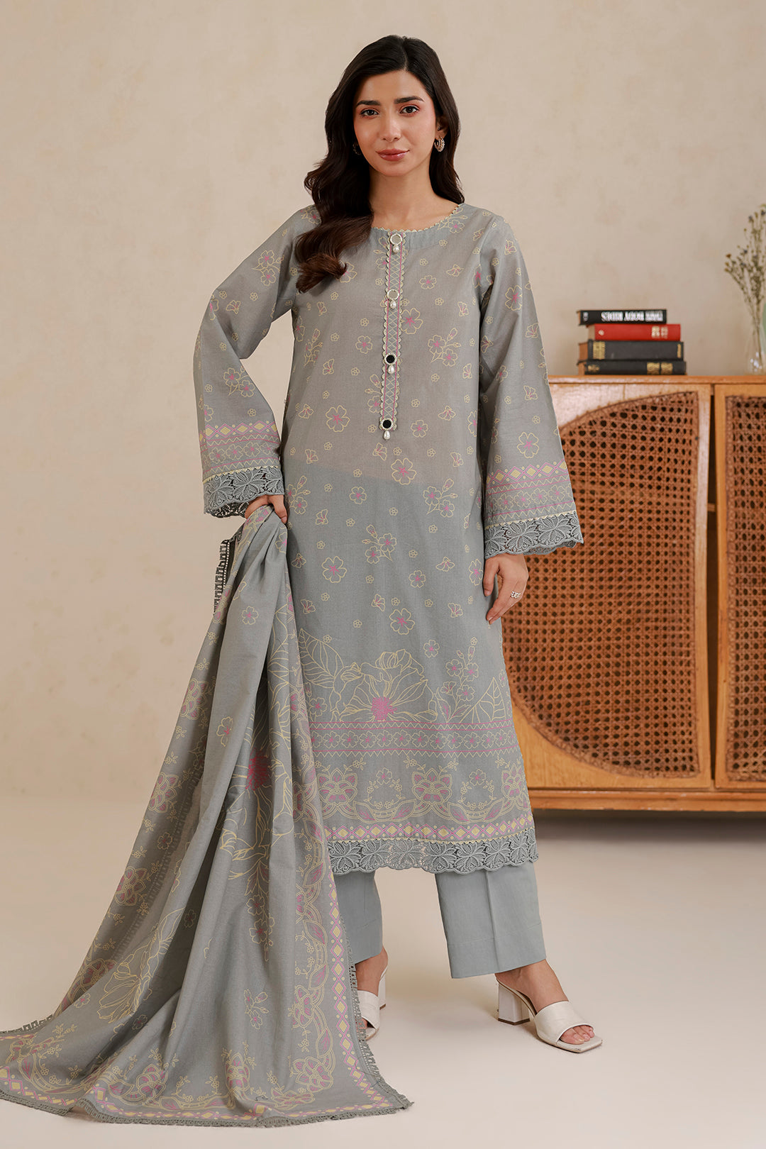 Shirt Shalwar Dupatta - 0835