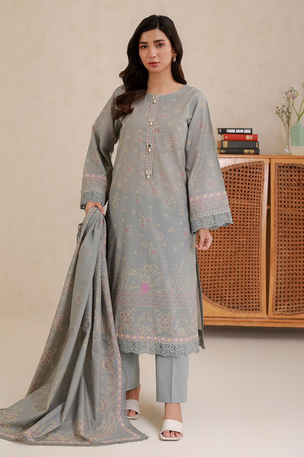 Shirt Shalwar Dupatta - 0835