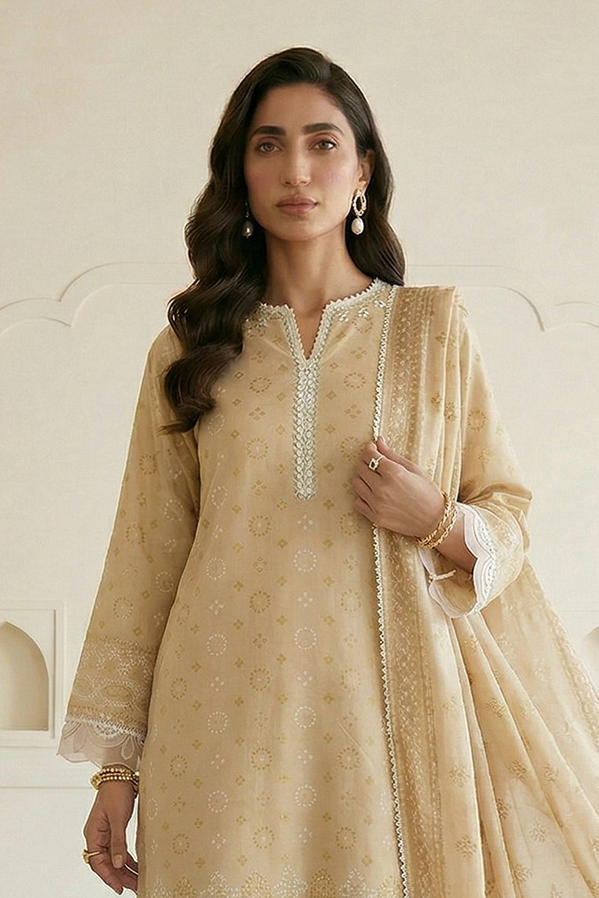 Shirt Shalwar Dupatta - 0836