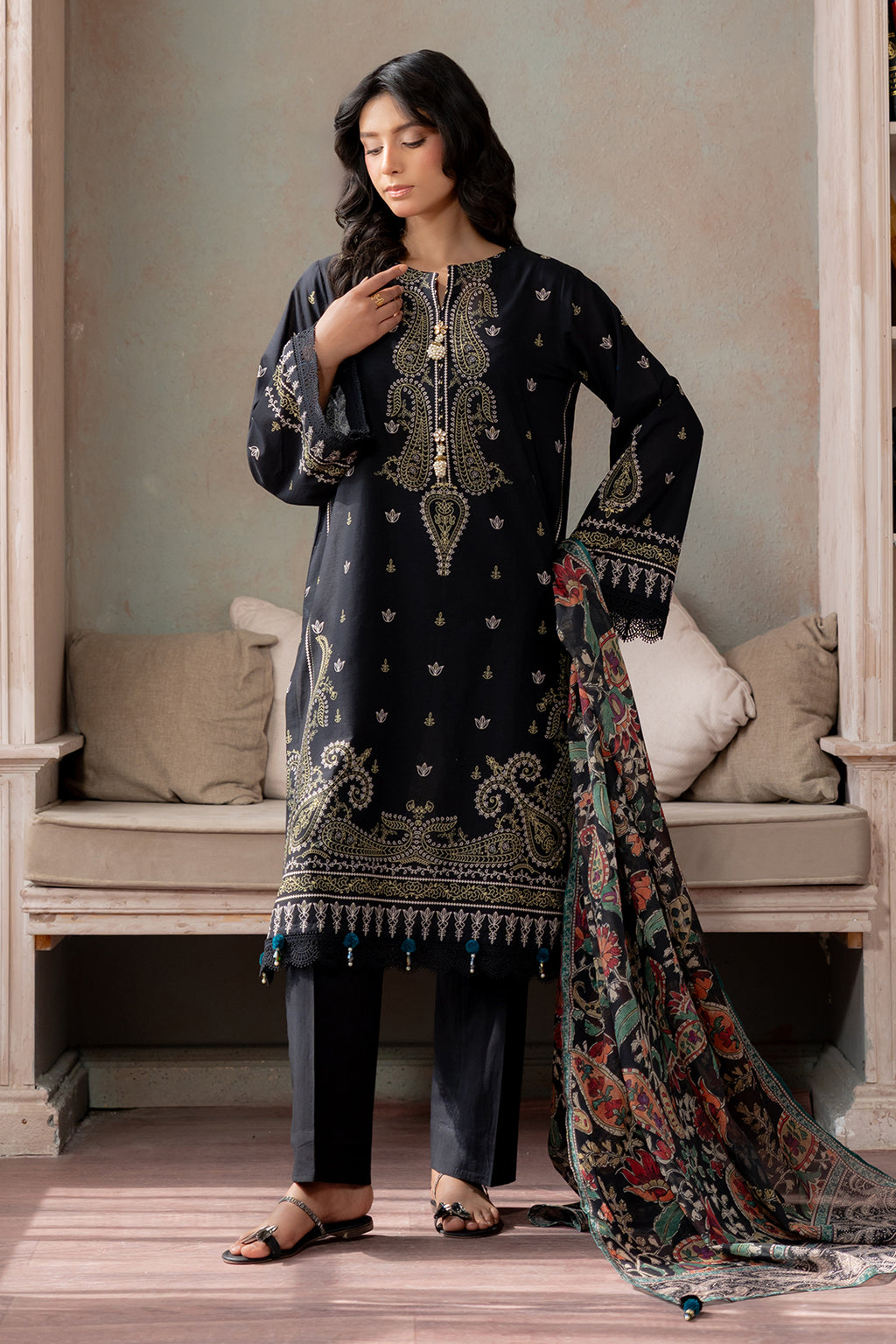 Shirt Shalwar Dupatta - 0837