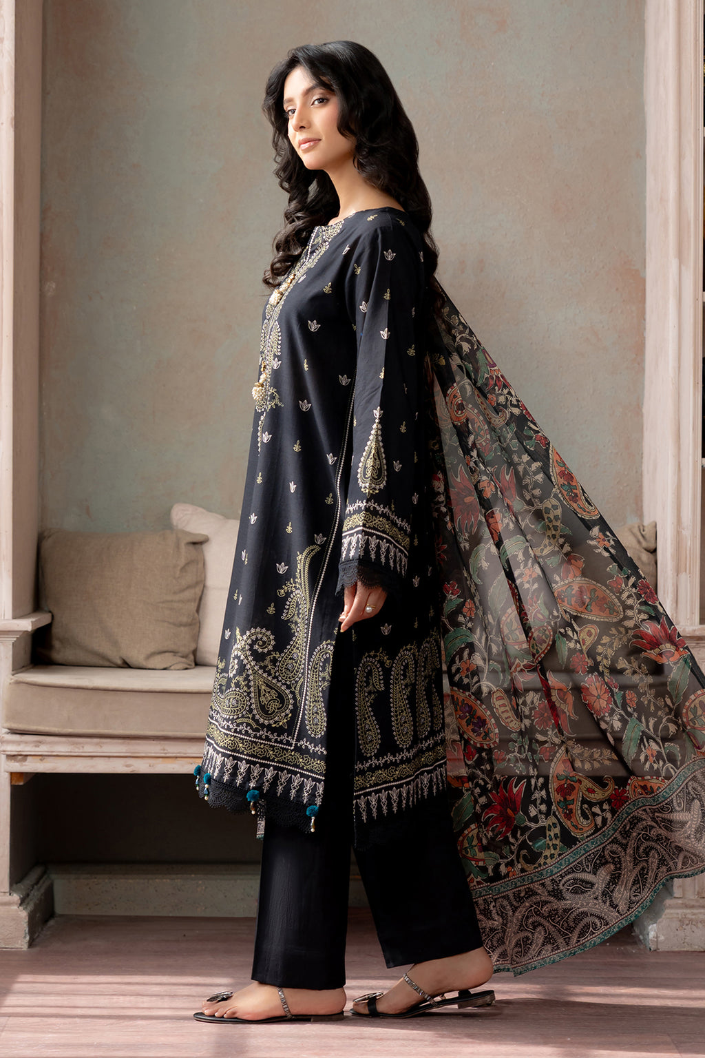 Shirt Shalwar Dupatta - 0837