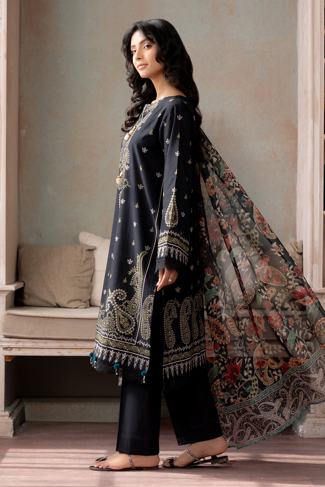 Shirt Shalwar Dupatta - 0837