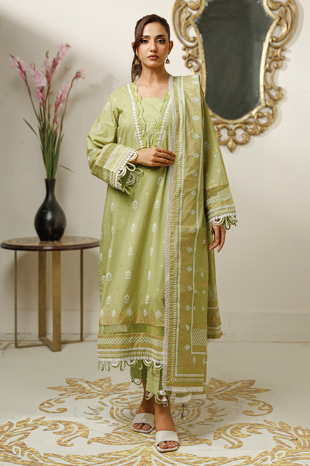 Shirt Shalwar Dupatta - 0838