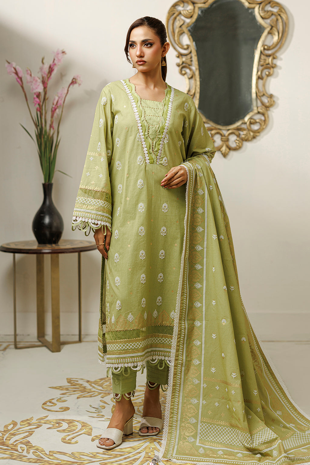 Shirt Shalwar Dupatta - 0838