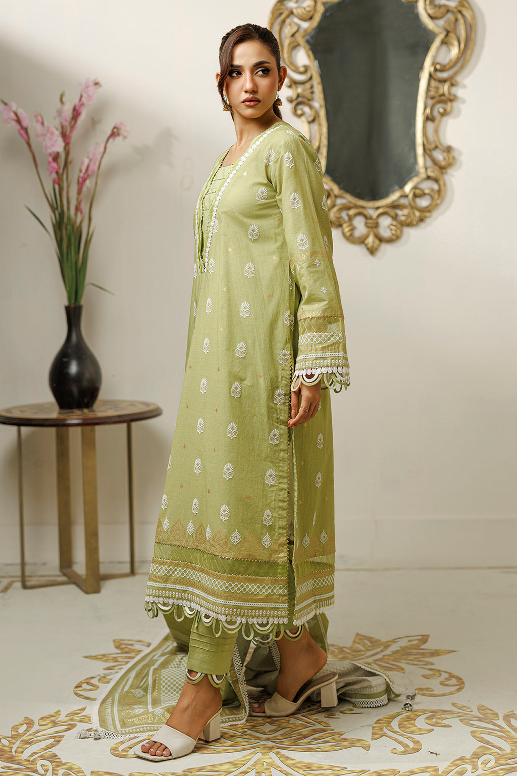 Shirt Shalwar Dupatta - 0838