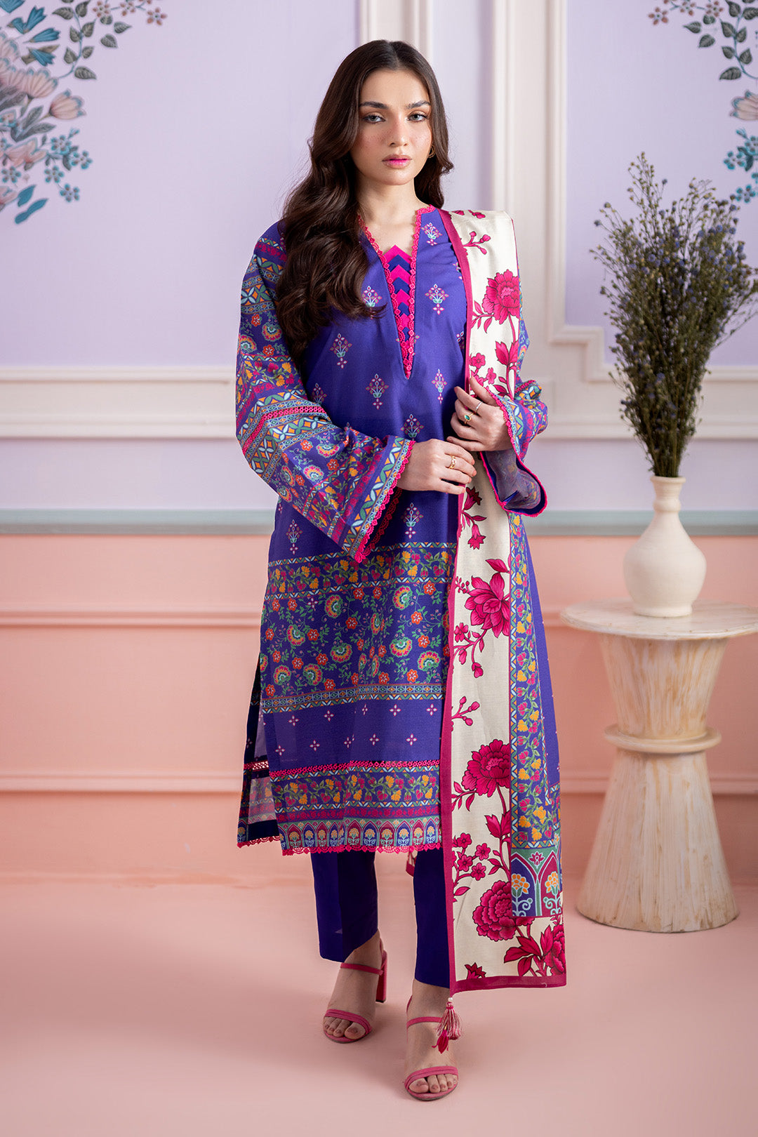 Shirt Shalwar Dupatta - 0874
